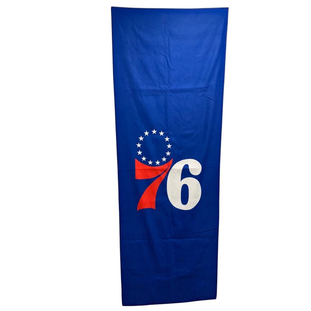 Philadelphia 76ers Neoprene Hanging Scarf 24 x 68 Inches